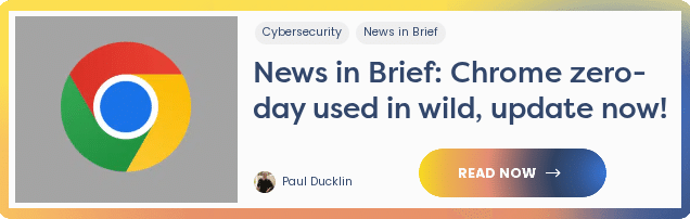 News in Brief: Firefox follows Chrome with critical exploit patch - SolCyber